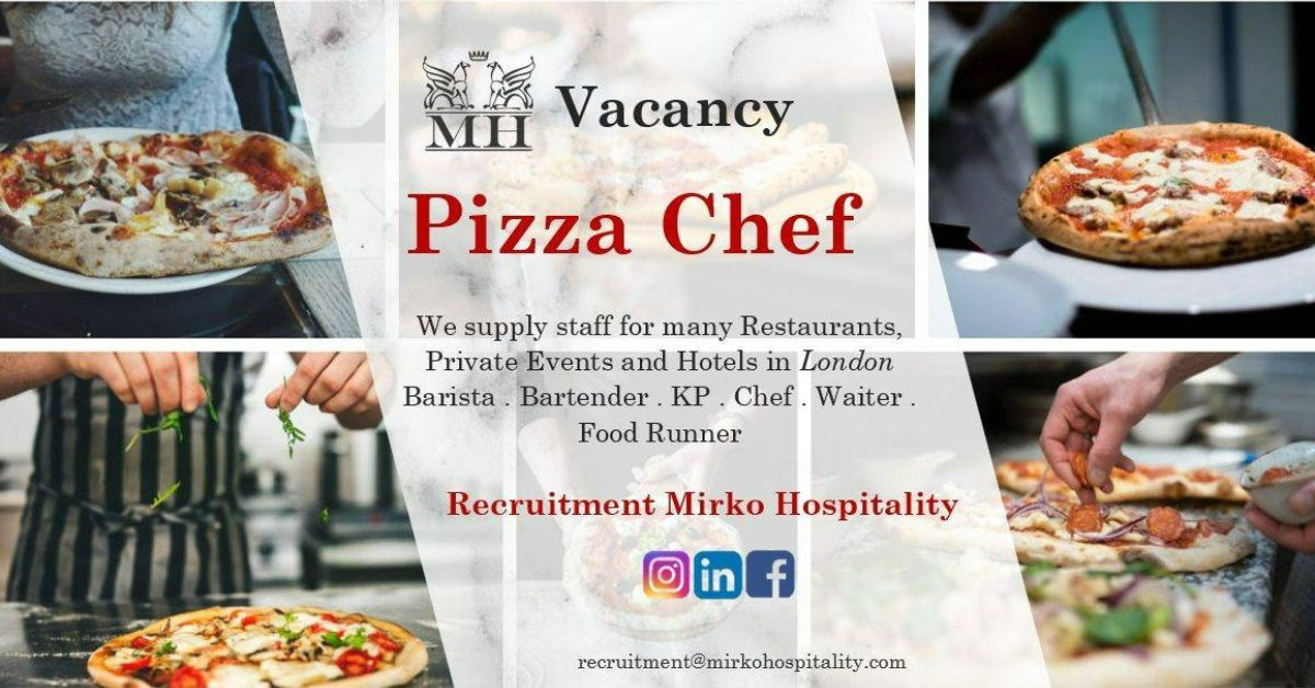 Pizza Jobs in London - MH Premier Staffing Solutions